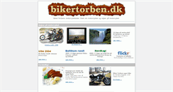 Desktop Screenshot of bikertorben.dk